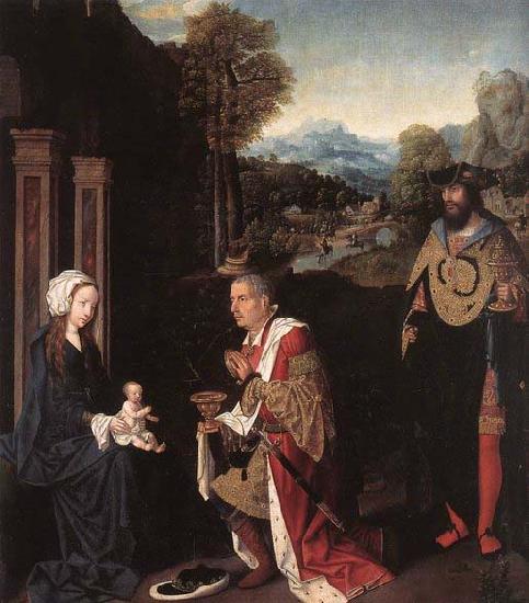 Master of Hoogstraeten Adoration of the Magi oil painting image